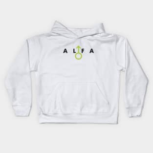 ALFA male Kids Hoodie